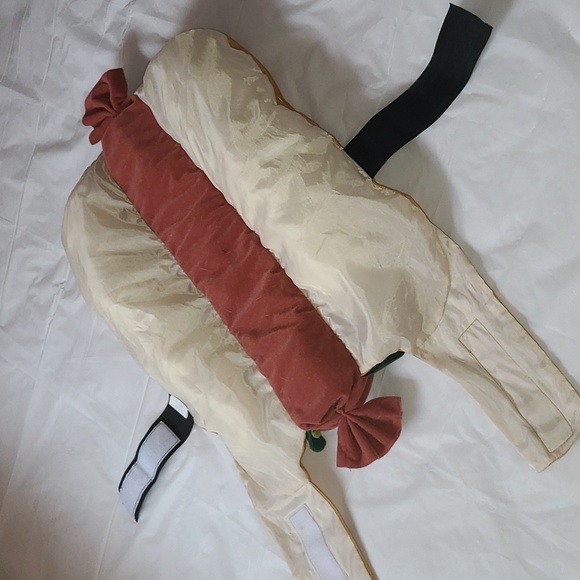 Frisco 🌭 Plush Hotdog Costume for Large Dog (Size XL, ~28"L x ~32"W) -Halloween - Picture 8 of 12